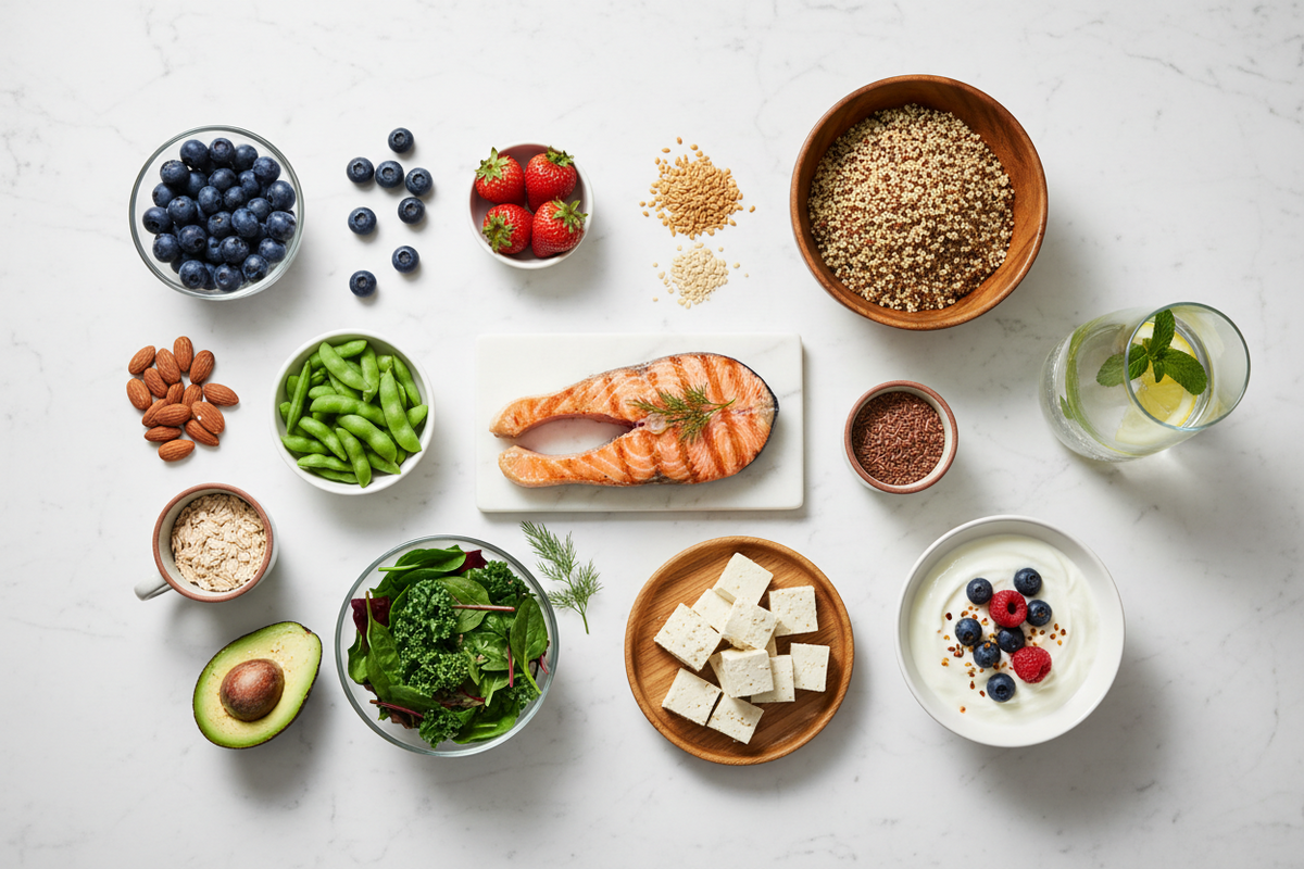 best foods for menopausal skin health